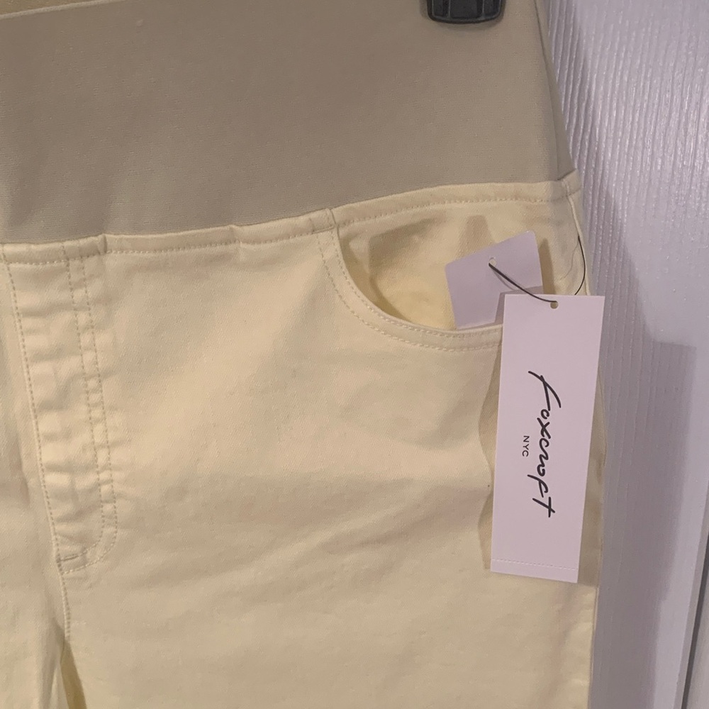 NWT - Foxcroft NYC Women's Yellow Jeans - Picture 6 of 6
